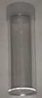 100 Bcw Penny Cent Size Round Clear Plastic Coin Storage Tubes W  Screw On Caps