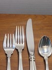 Gorham Chantilly Sterling Silver 4 Piece Place Setting 1950 No Monogram 184 G 