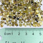 100 Tiny Gold Watch Gears Minute Hour Wheels Steampunk Art Part Watchmaker Lot