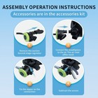Scuba Tank Lung Tank Set With Diving Mask 1l Capacity Compact Travel Diving Tank
