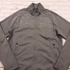 Lululemon Full Zip Jacket Mens Large Light Gray Pockets Gym Training Activewear
