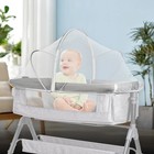 Foldable Baby Mosquito Net Tent - Crib Cover For Cats   Bugs Protection