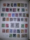 Great Britain 1840 To 1924 Stamp Collection On A Double Sided Antique Page