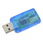 Usb 3 5mm Audio Adapter Pc 3d 5 1 Sound Card Mic Headphone Jack Stereo Headset