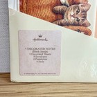 Vintage 1980s Hallmark Stationery Set Cats Kittens Note Cards Letter Sheets Nos