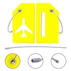 Silicone Luggage Tag With Name Id Card Perfect To Quickly Spot Luggage Suitca   