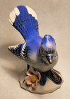 Vintage Py Japan Handpainted Blue Jay Porcelain Figurine