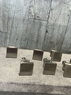 Stainless Steel Contemporary Square Kitchen Knobs Cabinet Pulls Dresser Hardware