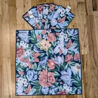 New Floral   Bird Napkin Set Of 8  Mervyn s 80s 90s Vintage Cottagecore Cotton X