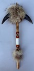 Shaman Rattle Native American Ceremonial Peyote Double Horned Shaker Vintage 19   