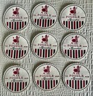 Vintage The Poodle Room Coasters Fontainebleau Hotel Miami Beach Florida 9 Pcs