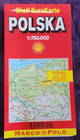 Shell Eurokarte Poland Map 1 750k   Warsaw City Plan   Marco Polo   1999 Germany