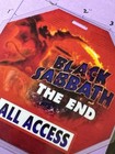 Black Sabbath Commemorative Octagon All Access Pass laminate   Lanyard