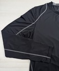 Nike Pro Combat Drifit Shirt Black Long Sleeve Fitted Compression Training Men M