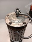 Vintage Coal Miner s Safety Lantern Lamp  20a  koehler Mfg  untested Sold As Is