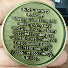Bass Fishing   Bass Fisherman s Prayer Challenge Coin