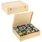 Wooden Trading Card Storage Box Card Display Organizer Case Sport Card Us Stock