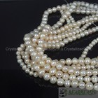 Natural Freshwater White Pearl Round Beads 4mm 6mm 8mm 9mm 10mm 11mm 12mm 15  