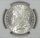 1878-cc Morgan Dollar Certified Ngc Ms 62 Carson City Silver Dollar