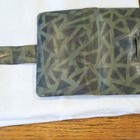 Vintage Original Leather Folding Needle Case Holder W  Hand Sewing Needles