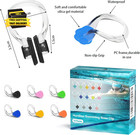 Swimming Nose Clip  14 Packs Swim Nose Plugs With Waterproof Silica Gel For Kids