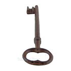 Cast Iron Jailers Key Victorian Antique Style Skeleton Key Decorative 8 1 2 Inch