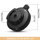 Outer Bowl Lid For Ninja Creami Nc301 Nc300 Ice Cream Maker Replacement Cover Us