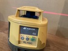 Topcon Rl-h3c Rotating Rotary Laser Level Sensor With Case Used From Japan