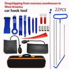 22 Pcs Car Window Door Emergency Open Key Lost Lock Out Unlock Auto Tools Kit