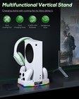 Cooling Stand   Charging Station For Xbox Series S With Rgb Light Strip dual Con