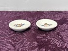 2 Vintage Child s Tea Set Play Dishes Plates Floral Flower Basket
