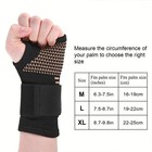 Copper Wrist Compression Glove Hand Support Pain Relief Joint Self Care Single
