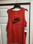 New Georgia Bulldogs Nike Futura Performance Cotton Scoop Neck Tank Top Sz Xl