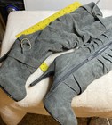 Knee High Boots High Heel Wide-calf Zipper Boots Women s Slouch Buckle Nice