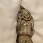 Vintage  Antique Chinese Shoushan Carved Stone Guardian   Spirit Figurine