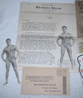 Charles Atlas Lot Of Vintage Body Building Brochures   Health   Strength Booklet