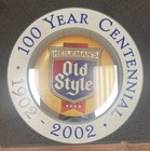 Old Style Beer Heilman s 100year Centennial Mirror Sign 26  Wood Frame 1902-2002