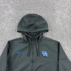 Kentucky Wildcats Hoodie Mens L Gray Nike Performance Full Zip Therma-fit
