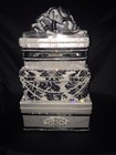 Wedding Money Box  Card Box  Money Gift Box  Wedding Box Black And White