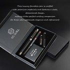 Fountain Pen Set Fine Medium Nibs 18 Ink Cartridges Converter Syringe Gift