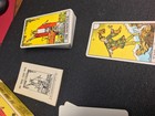 1971 Us Games Usg The Rider Tarot Deck Smith Waite Blushing Fool Complete Wr78 2