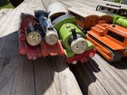 Vintage Thomas The Tank Engine Metal Trains   Brio Wood Lot
