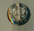 Gamma Phi Beta Sorority Old Gold Pearl Named Pin Badge   Bonus - Wow 