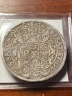 German Thaler 1595 Christian Ii 3 Brothers Electorate Of Saxony