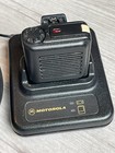 Vintage Motorola Pager Beeper Voice Memory W  Charger Read Description 