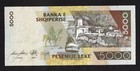 Albania   5000 Leke 2013 P-75b Gem Unc