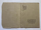 Rare 1920s The Ca s Memorial Stadium Promotional Booklet  Plans  Illustrates