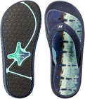 Korkers Fish Flip Marlin W fixed Kling-on Deck Soles  Blue  Size 13
