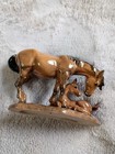 Vintage Hagen Renaker 4 x  2 3 4  Horse Baby Crazing Sticker Intact Grt Conditio