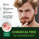 Herb For Men Mustache   Beard Dye  Dark Brown  3 Pack  Ppdfree Ammoniafree  V  